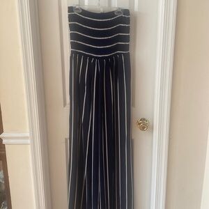 Sleeveless Navy blue cover-up/jumpsuit by Venus